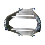 ▶ Escalera Multiposiciones de Acero/Aluminio 12 escalones c/charolas Gris