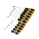 Gunpla Juego de 11 Piezas Destornilladores de Precisión Torx T6-T40 Puntas Magnéticos Desamador Profesional para Reparación de SmartPhone PC Juetes Reloj Electrónicos