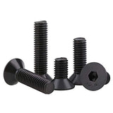 Tornillos de cabeza hueca plana M5 M6, pernos Allen avellanados, acero de aleación de alta resistencia grado 10.9 (n.° 472)(M5x12mm,50Pcs)