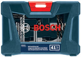 ▶ BOSCH Juego de Brocas  Set Accesorios V-Line brocas y puntas de 41pz