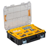 ▶ DEWALT  Tstak V Organizador con Tapa Transparente