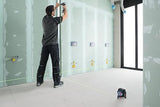 BOSCH GCL100-80CG 100 pies 12 V Max Connected Green-Beam Cross-Line Laser, incluye batería de iones de litio de 2.0 Ah 12 V y cargador, montaje giratorio magnético, bolsa resistente, estuche de
