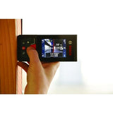 BOSCH GLM400C Blaze Medida láser conectada al aire última intervensión con visor, incluye 3 baterías AA, correa de mano y bolsa