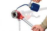 Roscador de tubos RIDGID - Tarraja para Tubería 00R, De 1/2" A 1" NPT Modelo, Plomería Profesional, Herramienta de Corte Preciso, Con Estuche, Plata