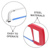 ▶ Gatuida Arco de Aluminio Ajustable de 12 Pulgadas para Carpintería Mango Estable Herramienta Portátil de Corte para Bricolaje y Profesionales Accesorio Alta Durabilidad