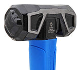 Real Steel 0508 jacketed Grafito trineo martillo de perforación, Cruz Striking cabeza, 3 Lb