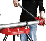 ▶ Roscado de Tubos con Mango de Trinquete 6 Piezas Enhebrador de Trinquetes con Maleta Plástica