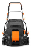 WEN DT1516 Dethatcher y escarificador eléctrico 2 en 1 de 16 Pulgadas, 15 amperios con Bolsa de colección, Color Negro