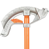 Doblador de tubo conduit de aluminio para EMT de 3/4'' con Angle Setter™ Klein Tools