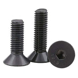 Tornillos de cabeza hueca plana M5 M6, pernos Allen avellanados, acero de aleación de alta resistencia grado 10.9 (n.° 472)(M5x12mm,50Pcs)