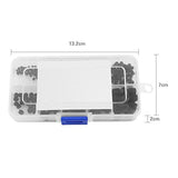 🔩 FTVOGUE 240 Surtido de tornillos de cabeza hexagonal Juego de caja de tornillos sin cabeza DIN916 M3-M8