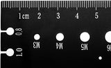 WEN ME210G Metric and Imperial Metal Thread Pitch Multi-Gauge with Carrying Case, Two Pack, Black