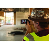 BOSCH GLM400C Blaze Medida láser conectada al aire última intervensión con visor, incluye 3 baterías AA, correa de mano y bolsa