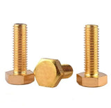 Tornillos de cabeza de botón de latón M3 M4 M5 M6 M8 M10 Allen hexagonal plana avellanada tornillo de cabeza 40 mm M5 10 piezas #DIN7991