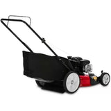 Cortadora de césped con Motor a Gasolina - con Transmisión de Empuje y Palanca Dual - Ajuste de Corte de 6 Posiciones - Capacidad de 3 en 1 - Importada MTD Black Briggs & Straton