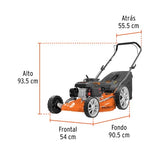 Cortadora de césped motor a gasolina 20", 5 HP Truper P-520,
