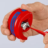 Cortador para tubos de plástico y manguitos de sellado 72 mm 90 22 10 BK Knipex BiX®
