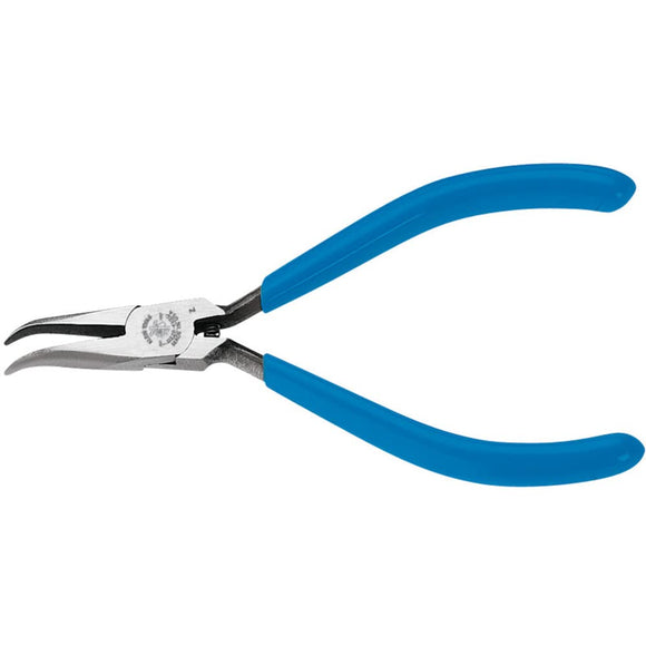 Klein Tools D320-4-1/2C Midget Curved Chain-Nose Pliers, 4-5/8