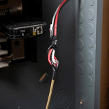 ▶ KLEIN TOOLS Guía jalacables de acero, extractor de alambre de acero con punta de doble bucle, carcasa y mango optimizados, 0.3 cm × 37 m Klein Tools