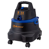 ▶ 💥Aspiradora Seco Mojado 3 en 1 con Sistema de Expulsión de Aire, Cable eléctrico y Accesorios, Tanque con Capacidad de 5 galones y Motor de 3.5 HP Koblenz WD-5 MA -
