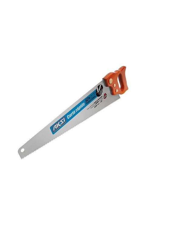 Serrucho ideal para CARPINTERÍA. Practico, Sencillo de Usar. Serrucho de Poda. Serruchos de Hoja ACERO Inoxidable Pertiga Podar Mango ERGONÓMICO