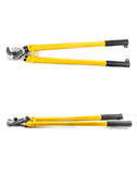 ▶ Cortador de cables cortados de 24 pulgadas, para cable de acero suave y duro, cuerda de alambre