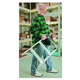 ▶ Escalera de tijera de aluminio con clasificación de resistencia en libras, 2 pies