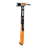 ▶ Fiskars 750241-1001 IsoCore 22 oz Milled-face Framing Hammer, 16"