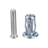 🔩 20 piezas M4 M5 M6 M8 tuercas de remaches de pétalos, juego de tuercas de gato para licencia de coche, para pared hueca, hierro, piel, tuerca de pétalo, linterna de expansión Tornillos de sujeción (C