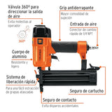 ▶TRUPER Clavadora neumática, profesional, calibre 18