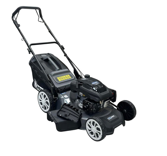 Cortadora de césped Gasolina, 190cc, 53 cm, 3 en 1, 7 Posiciones, Gris Oscuro