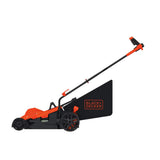 Cortadora de césped BLACK + DECKER - Podadora eléctrica con manubrio de Bicicleta, 38 cm (15 Pulgadas), 10 A, con Cable (BEMW472BH)