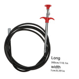 ▶ Herramienta De Limpieza De Drenaje Flexible De Gancho Multifuncional Para Desatascar Tuberías y Captar Obstrucciones Cocinas y Baños