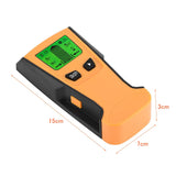 ▶ Buscador de tuberías y cables subterráneos Detector de Pared Encontrar Stud Finder con 3-en-1 Metal AC Alambres Escáner de Madera con Pantalla LCD Retroiluminada, para Detecta AC Cable, Metal Tuberías, Madera En La Pared Cemento