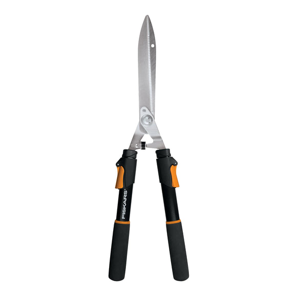 Tijeras de podar eléctricas, Mango Extensible de 25 a 33 Pulgadas, Tijeras de Corte de Plantas, Herramientas de jardín y jardín, Naranja/Negro