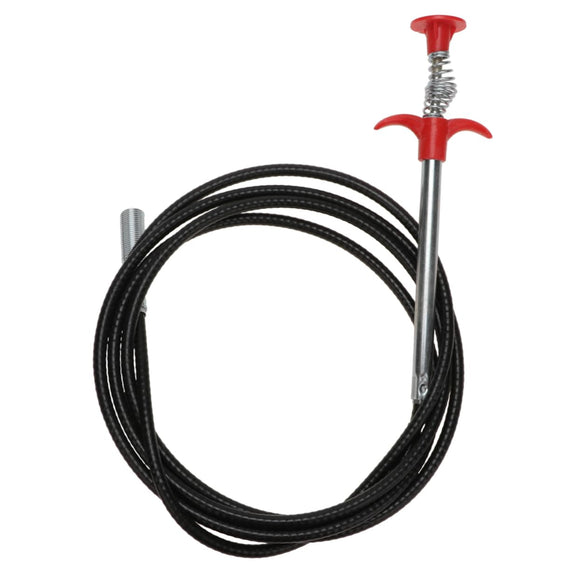 ▶ Herramienta De Limpieza De Drenaje Flexible De Gancho Multifuncional Para Desatascar Tuberías y Captar Obstrucciones Cocinas y Baños