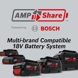 Routers de velocidad variable BOSCH 18V Brushless Colt™ Palm Router | Potencia y precisión inalámbricos para proyectos de carpintería – Incluye sistema de extracción de polvo y control de velocidad variable (herramienta