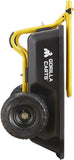 Gorilla Carts GCR-4 - Carro de volquete, Carro de jardín de 2 Ruedas con Mango Plegable, 4 pies cúbicos, 300 Libras Capacity, Negro/Amarillo Gorilla Carts GCR-4 -