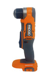 Subcompacto sin escobillas inalámbrico 3/8 pulgadas. Taladro de ángulo recto (solo herramienta) RIDGID 18 V