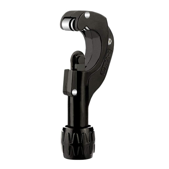▶ Cortador de tubos de 1/8 a 1-3/8 pulgadas para tubo de cobre de PVC fino de acero inoxidable con hoja extra y escariador