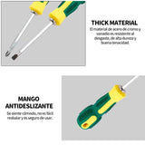 ▶ Juego de Desarmadores-Destornilladores de Precisión Extraíble Profesional Magnética Kit de Herramientas de Reparación para Computadora Móvil Teléfono Inteligente Consola de Juegos (12)