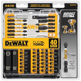 Juego de puntas de impacto DEWALT FlexTorq DWA2NGFT40IR - (40 piezas)
