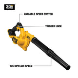 Soplador compacto (20 V, solo herramienta) DEWALT