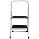 ▶ PRETUL Escalera tubular, plegable, 2 peldaños