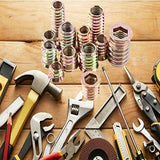 Tyenaza 20 Piezas M6 x 10 mm Tuercas para Madera, Remaches de Tuerca, Tuercas de Inserción para Madera, Tuercas de InsercióN Hexagonales de Acero al Carbono Roscadas para Muebles de Madera
