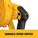 Soplador compacto (20 V, solo herramienta) DEWALT