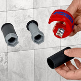 Cortador para tubos de plástico y manguitos de sellado 72 mm 90 22 10 BK Knipex BiX®
