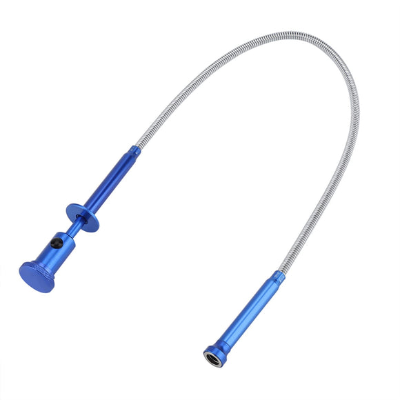 ▶ Herramienta de Limpieza de Drenaje 4 Garras Flexible Larga con Abrazadera de Primavera para Curvas Estrechas