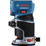 Routers de velocidad variable BOSCH 18V Brushless Colt™ Palm Router | Potencia y precisión inalámbricos para proyectos de carpintería – Incluye sistema de extracción de polvo y control de velocidad variable (herramienta