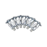 🔩 20 piezas M4 M5 M6 M8 tuercas de remaches de pétalos, juego de tuercas de gato para licencia de coche, para pared hueca, hierro, piel, tuerca de pétalo, linterna de expansión Tornillos de sujeción (C